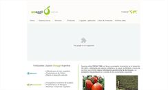 Desktop Screenshot of bioaggil.com